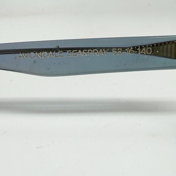 State Avondale Seaspray Crystal Green Eyeglasses Frames 53-16-140 Full Rim 20047 - Picture 5 of 7